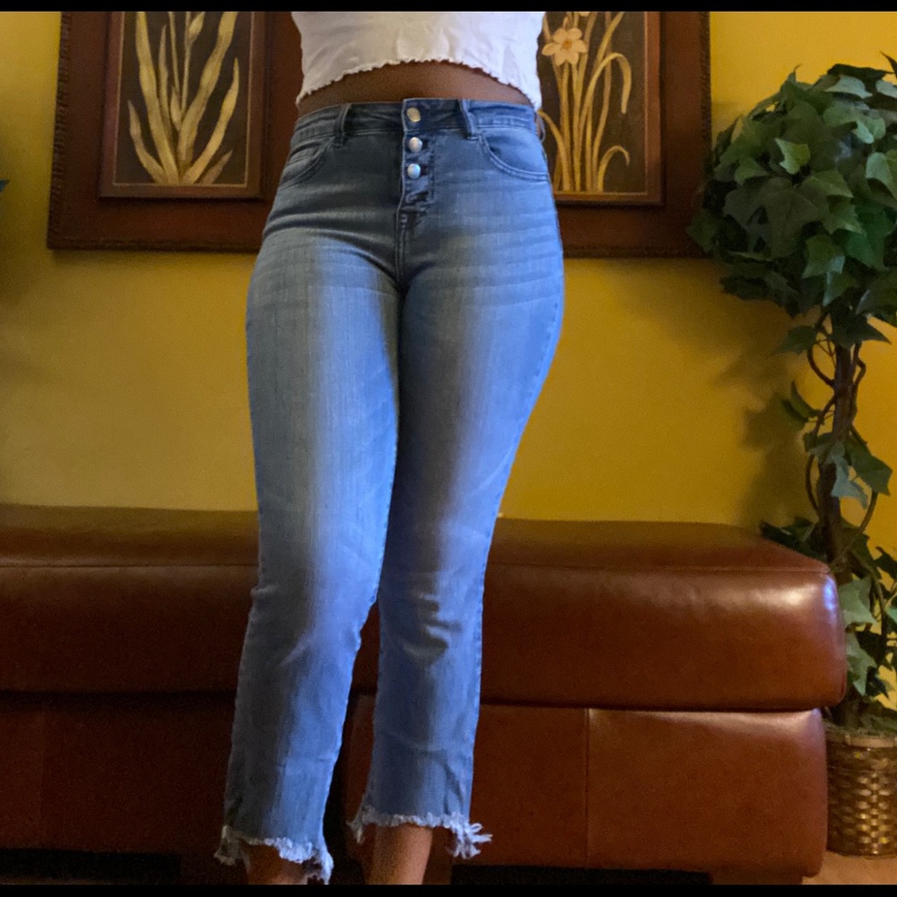 🦿Velvet Heart  high-rise skinny flare jeans🦿